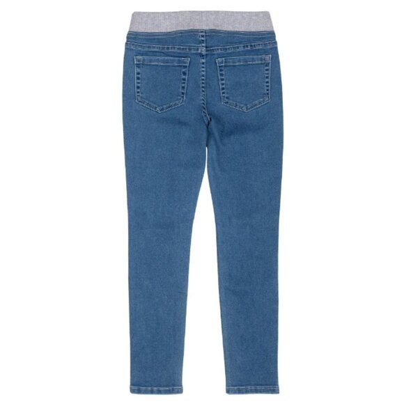 Wonder Nation Girls Kid Tough Rib Waist Pull-On Jegging Jeans, size XS (4-5) - Picture 2 of 5